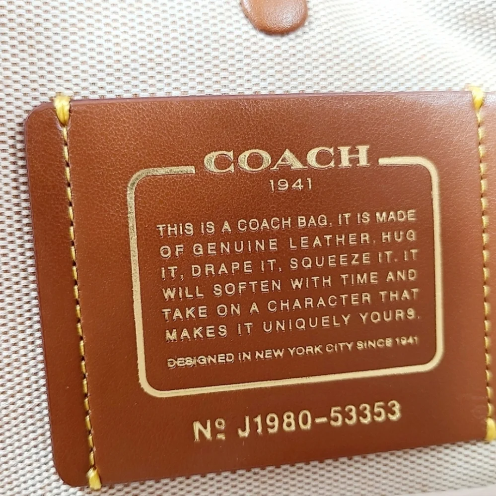 Coach 1941 Harmony Two-Tone Oxblood & Plum Leather Hobo